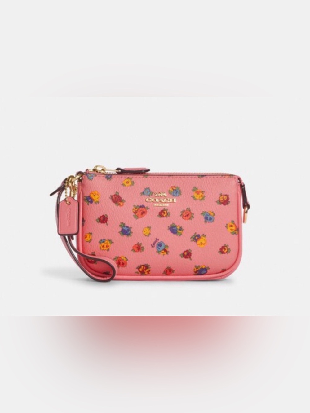 Coach Pink Lemonade Nolita 15 With Mini Vintage Rose Print